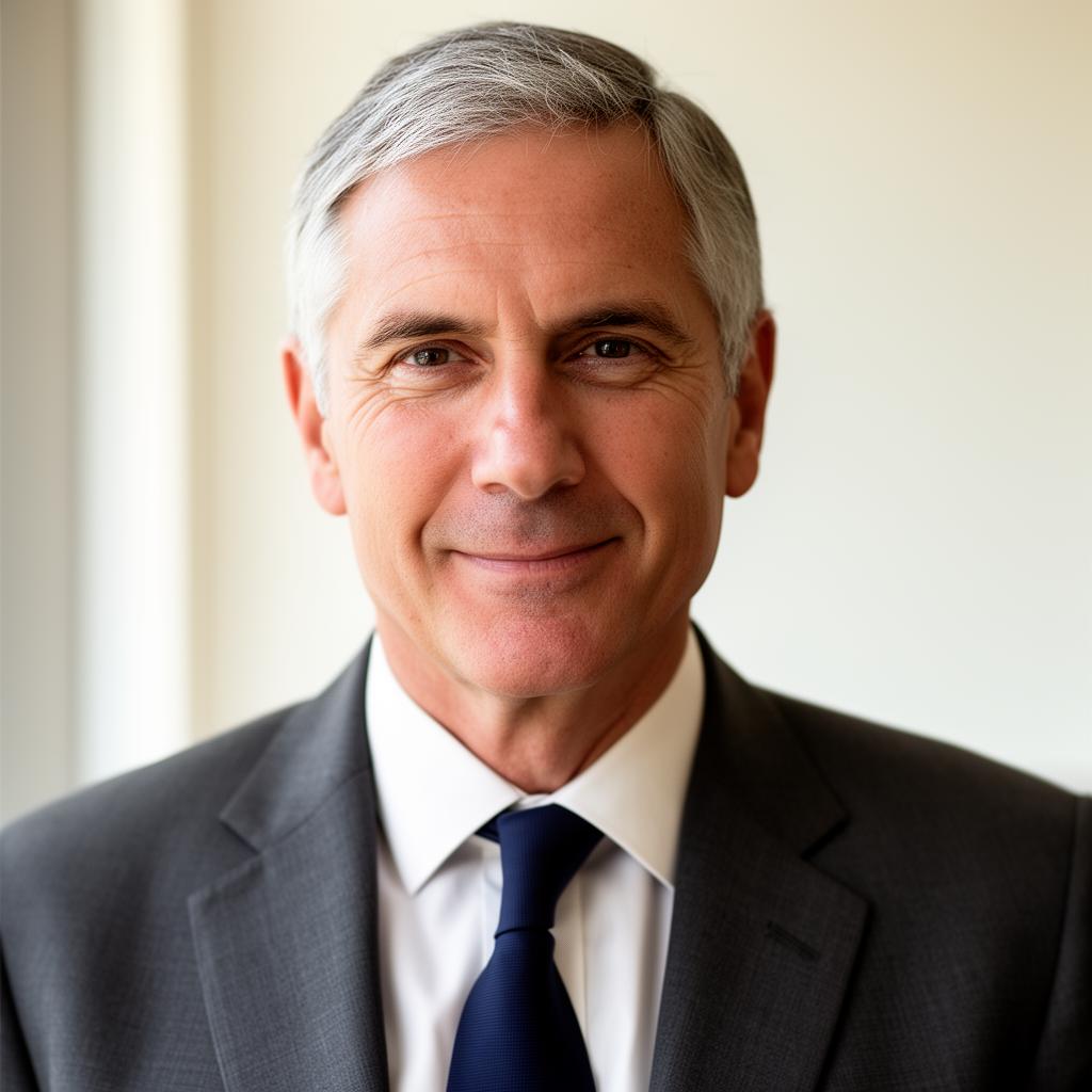 Portrait of mediator Michael Davey